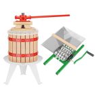 fruktkross 7 l och mekanisk fruktpress 12 l