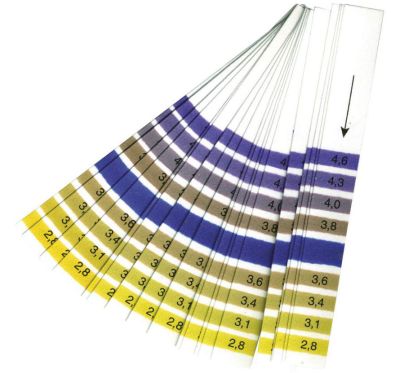 mätsticka pH 2,8 - 4,6