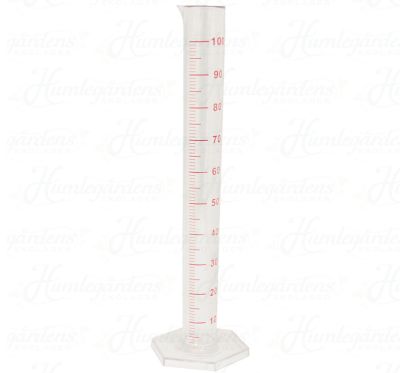 Mätcylinder 100 ml, Plast