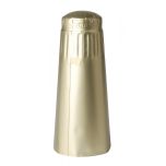 guldfärgade aluminiumhättor, 100 st