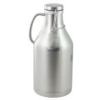 rostfri growler, 2 l