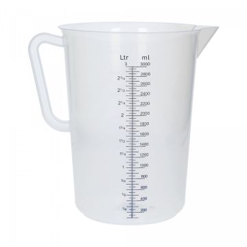 måttkanna i plast 3 l
