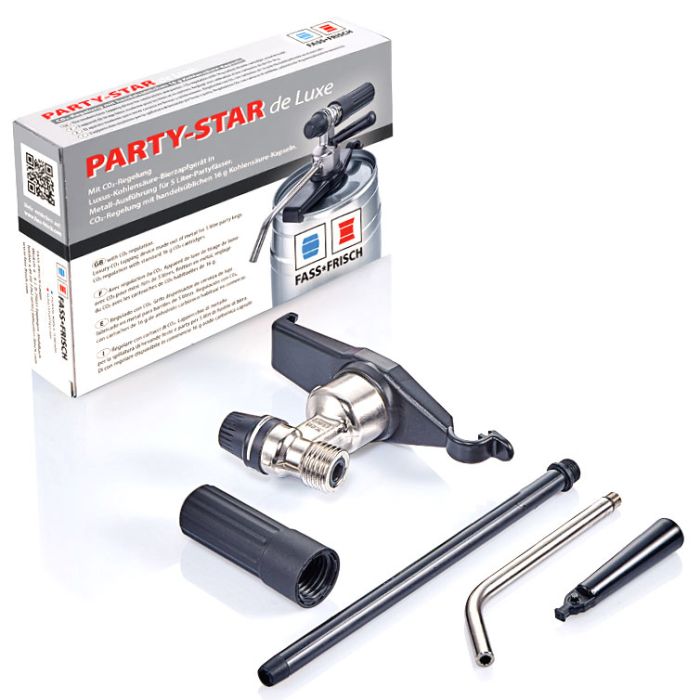 Tappkran Party Star t. 5 lit f