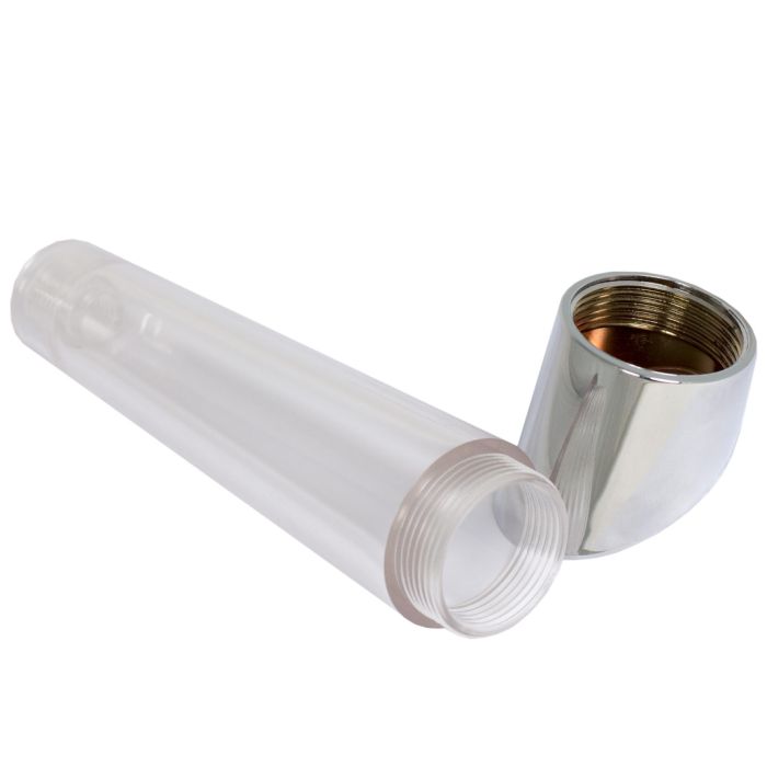 tapphandtag i transparent plast 16 cm