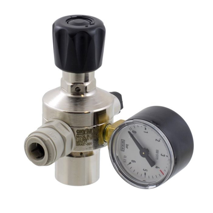 regulator med trapetsgänga