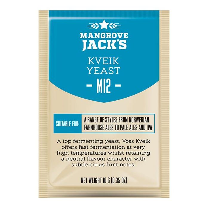 Öljäst Mangrove Jack's CS M12 Kveik Yeast  10gr