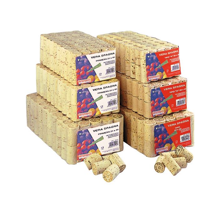 naturkork 24 x 40 mm, 100 st