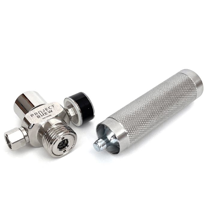 Beer Gas Mini Regulator, 1/4'' FFL