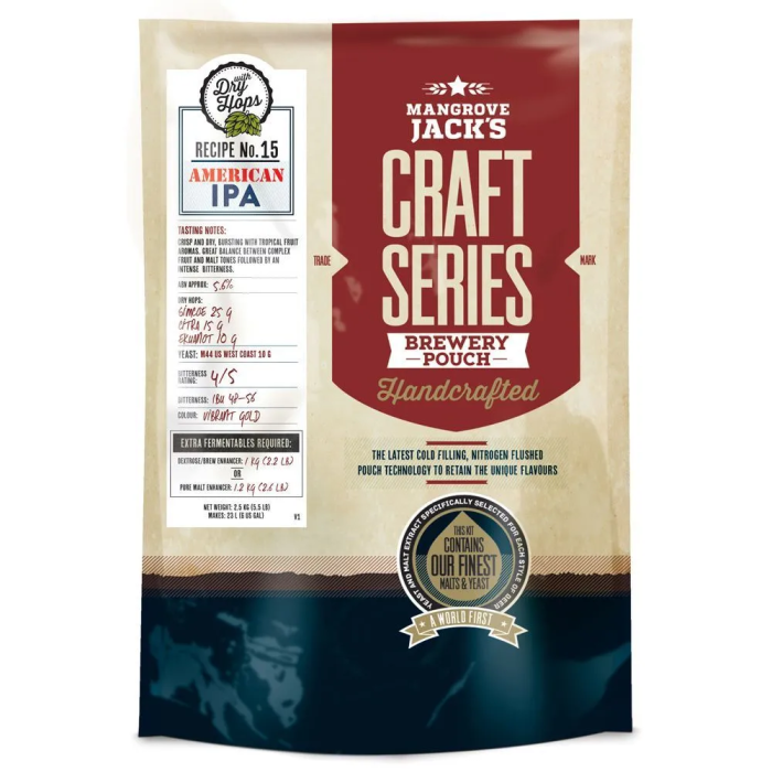 American IPA extraktkit (Mangrove Jack's)