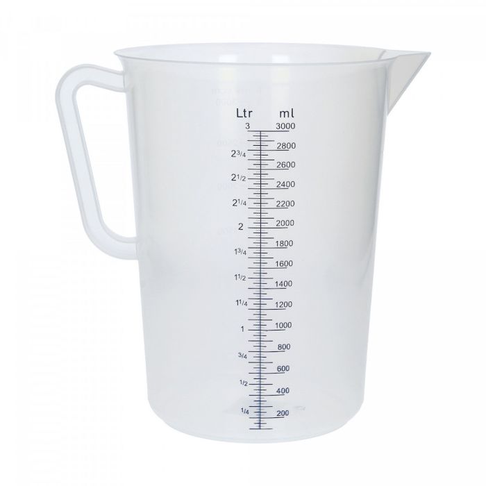 måttkanna i plast 3 l