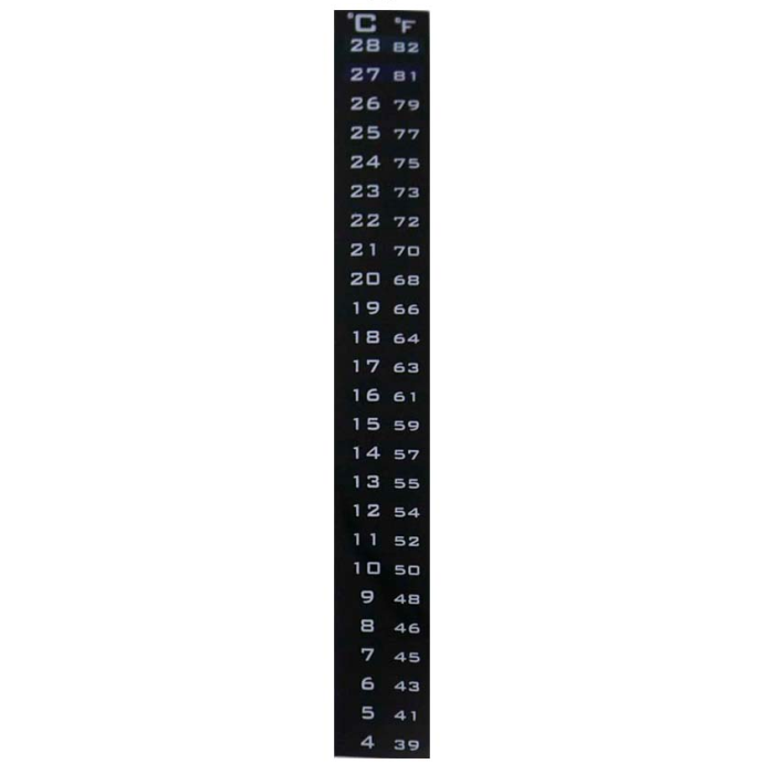 LCD termometer 4 - 28 °C