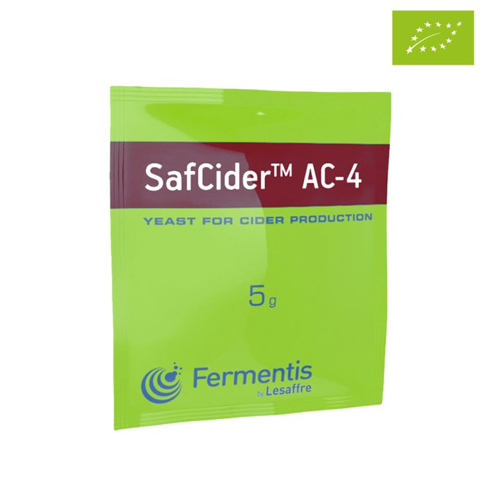 Fermentis SafCider AC-4 ekologisk, 5 g