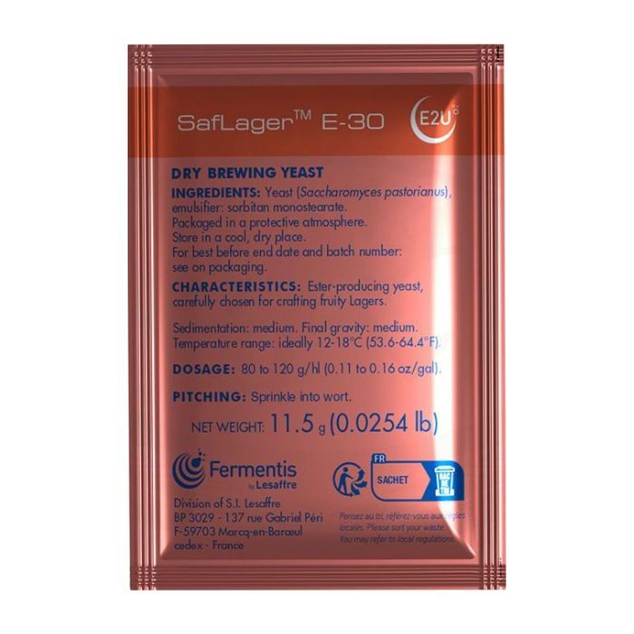 Fermentis Saflager E-30, 11.5 g