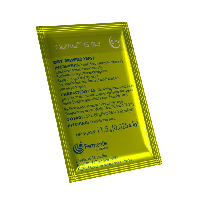 Fermentis Safale S-33, 11.5 g