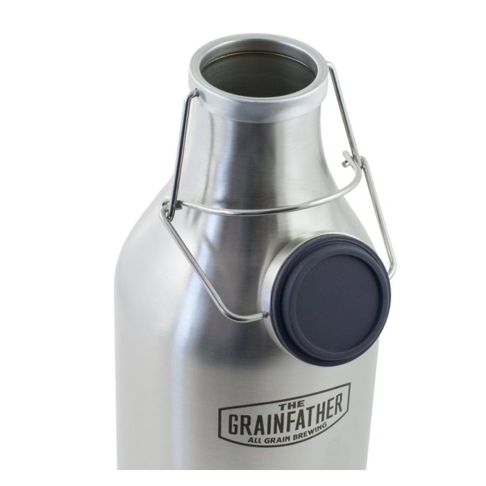 rostfri growler, 2 l