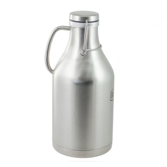 rostfri growler, 2 l