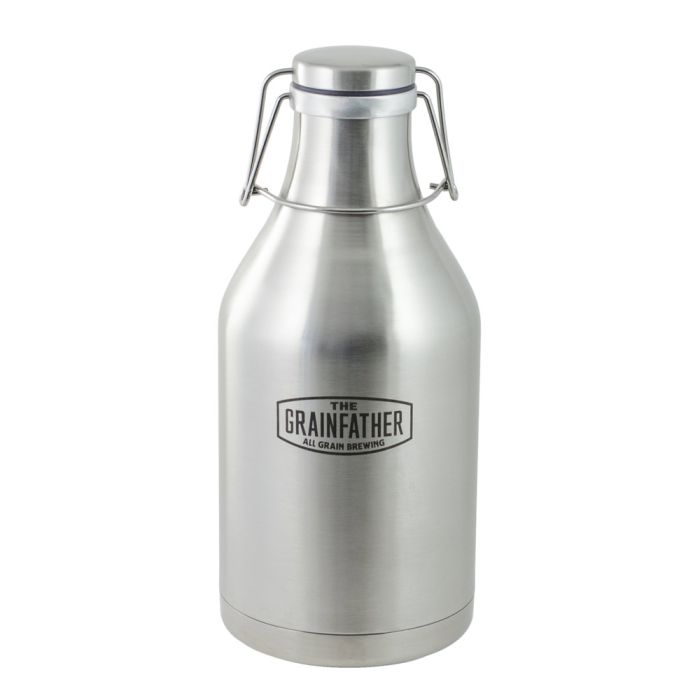 rostfri growler, 2 l