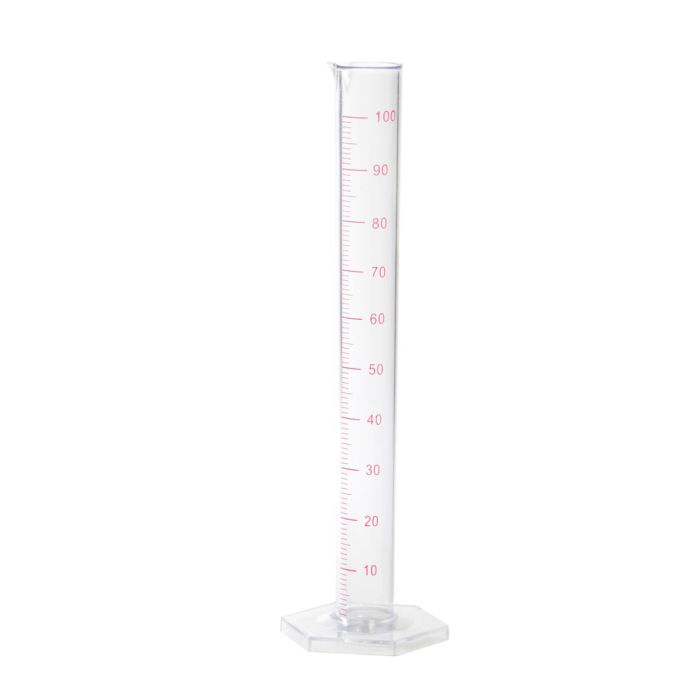 Mätcylinder 100 ml, Plast