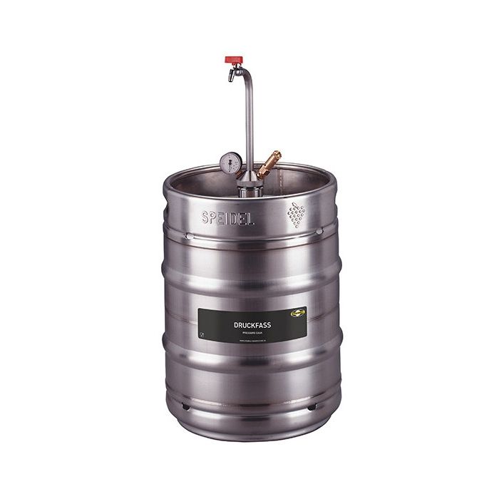 Speidel rostfritt tryckfat för must/cider, 50 liter