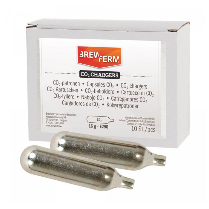kolsyrepatron 16 g, 10 st